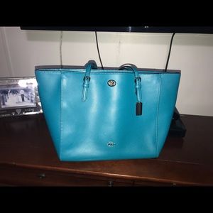 Coach Turn Lock Tote